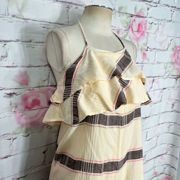 Saturday Sunday Anthropologie marina striped halter jumpsuit size small - Picture 5 of 13